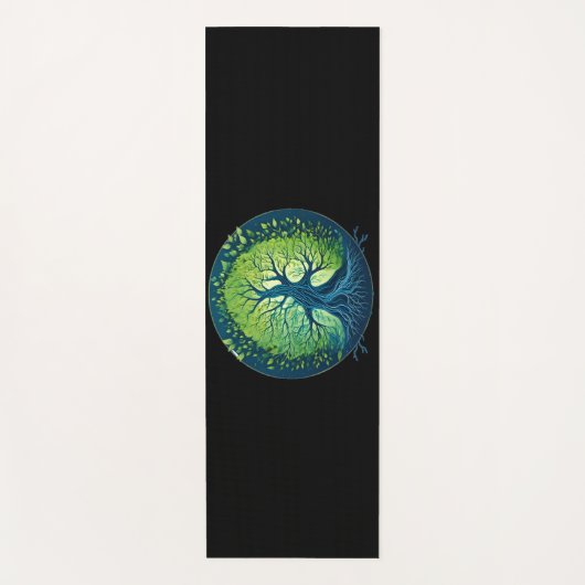 Windspieße: Die Essenz des Baumes Yogamatte (Vorderseite)