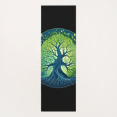 Windspieße: Die Essenz des Baumes Yogamatte (Rückseite)