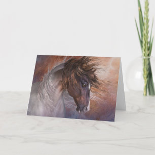 WindStalker Blank-Grußkarte Karte