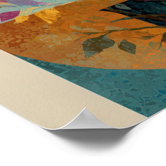 Windstifte - Solarpunk-Poster Poster (Ecke)