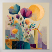 Windstifte - Solarpunk-Poster Poster (Vorne)