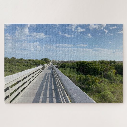 Windstille - Florida Boardwalk | Stille Ember Puzzle (Horizontal)