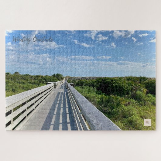 Windstille - Florida Boardwalk | Stille Ember Puzzle (Horizontal)