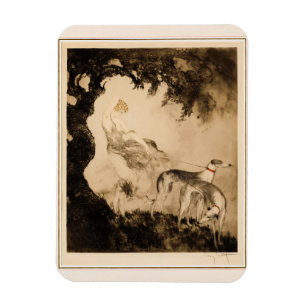 Windstoß von Louis Icart Magnet