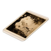 Windstoß von Louis Icart Magnet (Linke Seite)