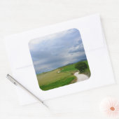 Windstraße in der Toskana Aufkleber (Umschlag)