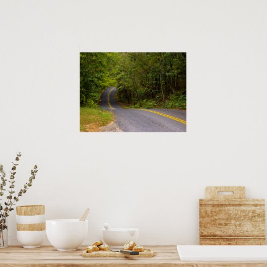 Windstraße Poster (Küche)