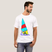 Windsurf klare Farben T-Shirt (Vorne ganz)