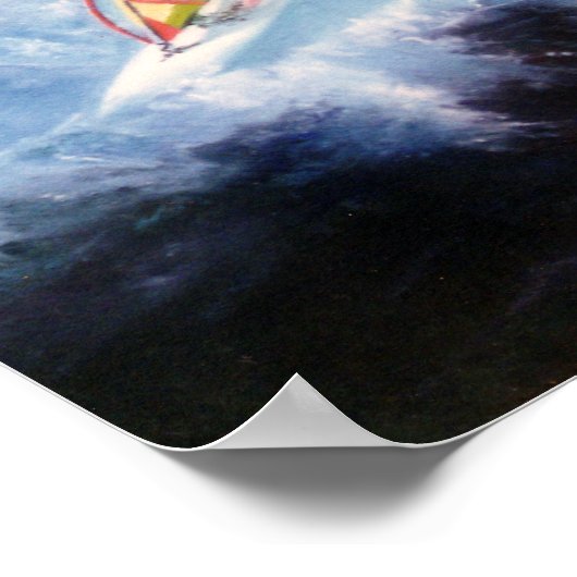 Windsurf Poster (Ecke)