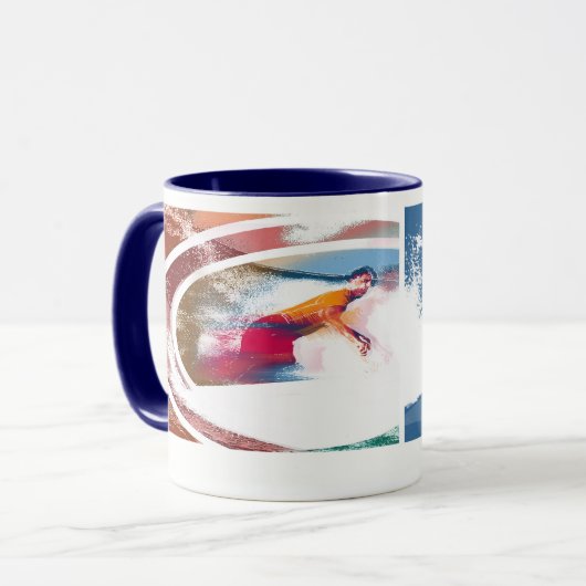 Windsurf Tasse (Vorderseite Links)