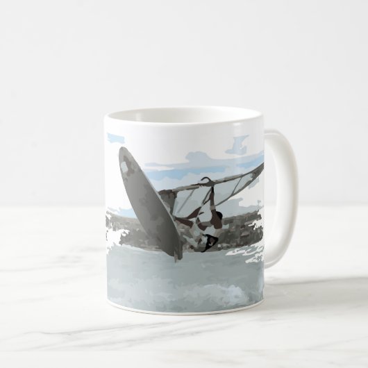 Windsurf Tasse (VorderseiteRechts)