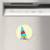 Windsurf Vivid Colors Magnet (In Situ (Geschirrspüler))