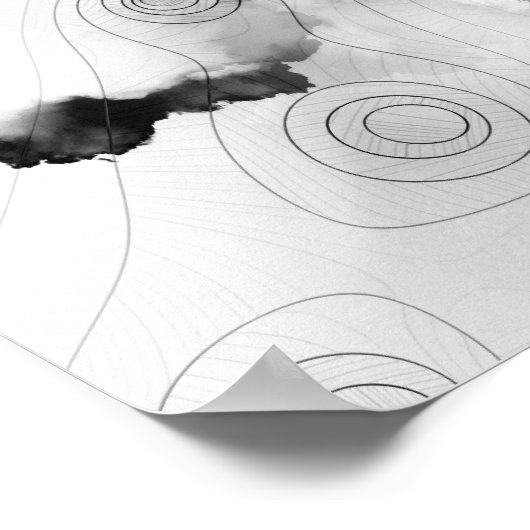 Windsurfen am Tag Poster (Ecke)