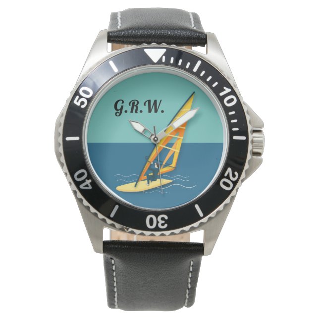 Windsurfen Armbanduhr (Vorderseite)