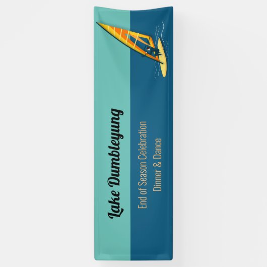 Windsurfen Banner (Vertikal)