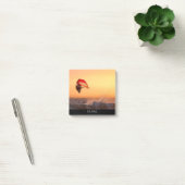 Windsurfen bei Sunset Surfer Segelboarden Post-it Klebezettel (Büro)
