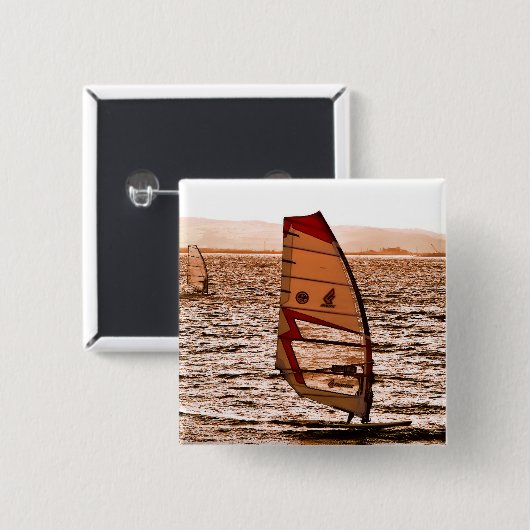 WINDSURFEN BUTTON (Vorne & Hinten)