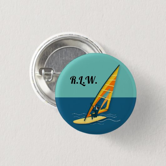 Windsurfen Button (Vorne & Hinten)