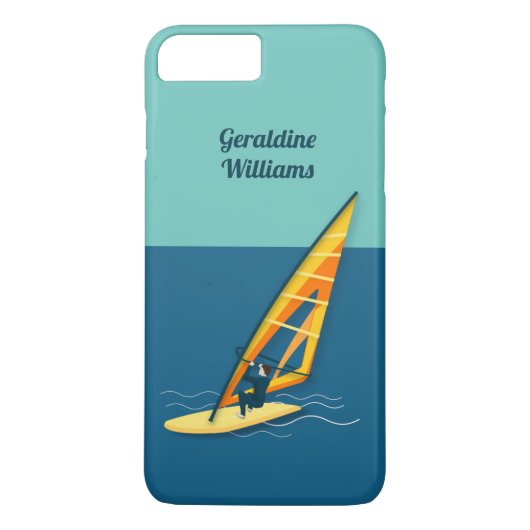 Windsurfen Case-Mate iPhone Hülle (Rückseite)