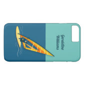 Windsurfen Case-Mate iPhone Hülle (Rückseite (Horizontal))