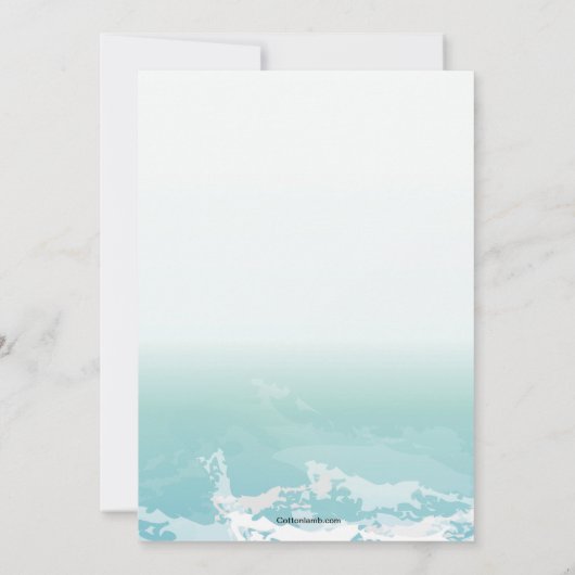 Windsurfen — Einladung von Männern (Rückseite)