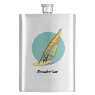 Windsurfen Flachmann