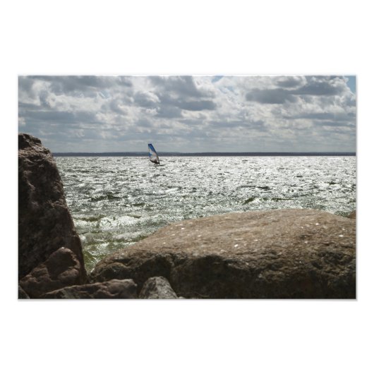 Windsurfen - Foto drucken (Vorne)