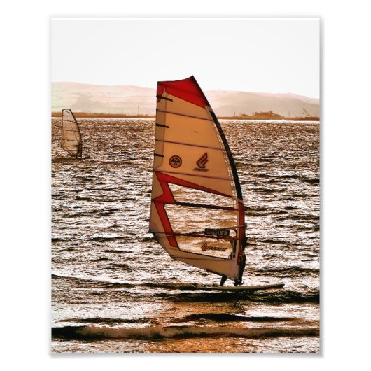 WINDSURFEN FOTODRUCK (Vorne)