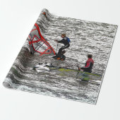 WINDSURFEN GESCHENKPAPIER (Ungerollt)