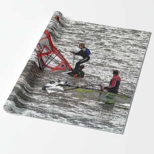 WINDSURFEN GESCHENKPAPIER
