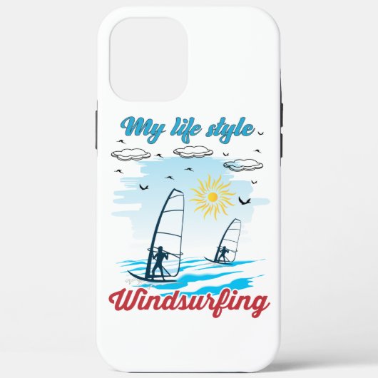 Windsurfen ist mein Lebensstil Case-Mate iPhone Hülle (Rückseite)