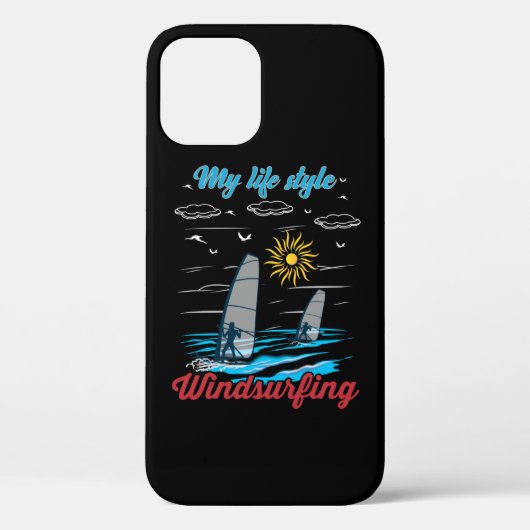 Windsurfen ist mein Lebensstil Case-Mate iPhone Hülle (Rückseite)