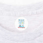 Windsurfen ist mein Lebensstil Etiketten (Befestigt)