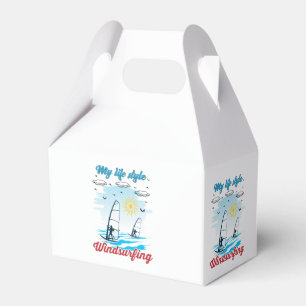 Windsurfen ist mein Lebensstil Geschenkschachtel