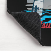 Windsurfen ist mein Lebensstil Mousepad (Ecke)