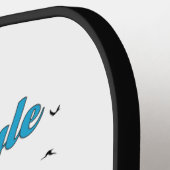 Windsurfen ist mein Lebensstil Pickleball Schläger (Linke Seite)