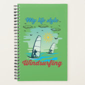 Windsurfen ist mein Lebensstil Planer (Vorderseite)