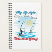 Windsurfen ist mein Lebensstil-Planer Planer (Vorderseite)