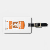 Windsurfen ist mein Medikament Gepäckanhänger (Vorderseite horizontal)