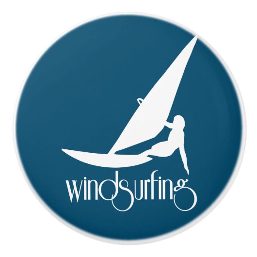 Windsurfen Keramikknauf (Vorderseite)
