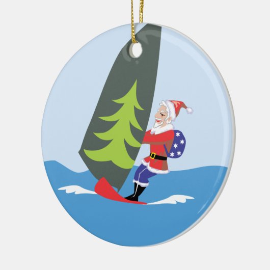 Windsurfen Keramikornament (Links)