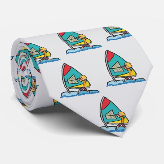 Windsurfen Krawatte (Gerollt)