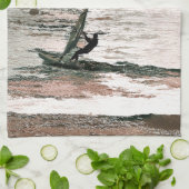 WINDSURFEN KÜCHENTUCH (Gefaltet)