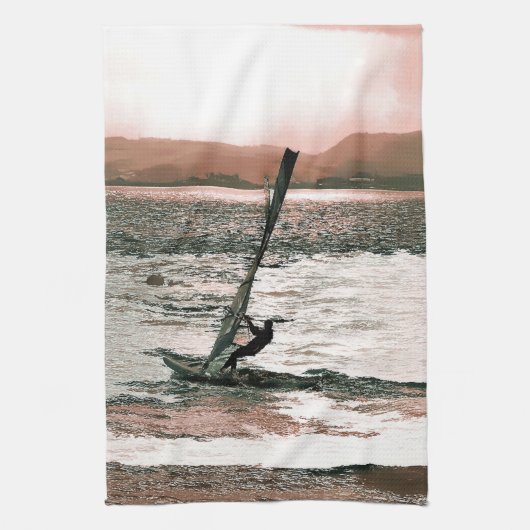 WINDSURFEN KÜCHENTUCH (Vertikal)