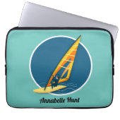 Windsurfen Laptopschutzhülle (Vorderseite)
