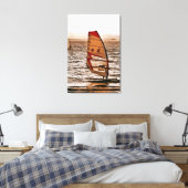 WINDSURFEN LEINWANDDRUCK (Insitu (Schlafzimmer))