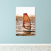 WINDSURFEN LEINWANDDRUCK (Insitu (Holzboden))