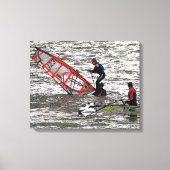 WINDSURFEN LEINWANDDRUCK (Vorderseite)