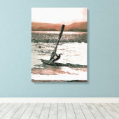 WINDSURFEN LEINWANDDRUCK (Insitu (Holzboden))