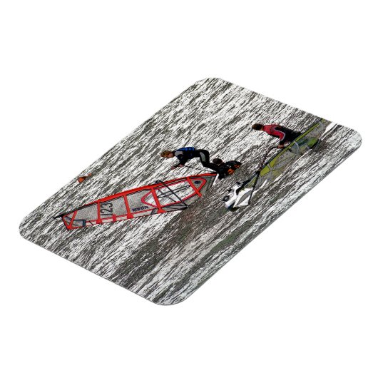 WINDSURFEN MAGNET (Linke Seite)